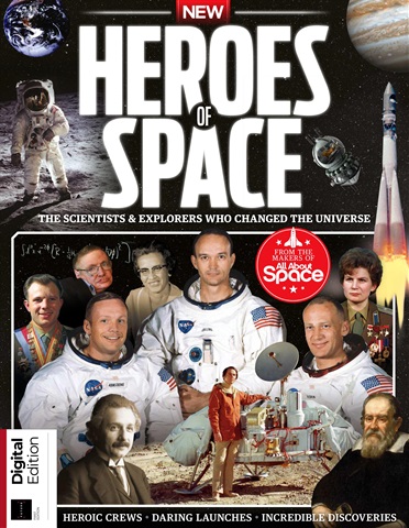 All About Space Bookazine issue All About Space Heroes of Space	First Edition