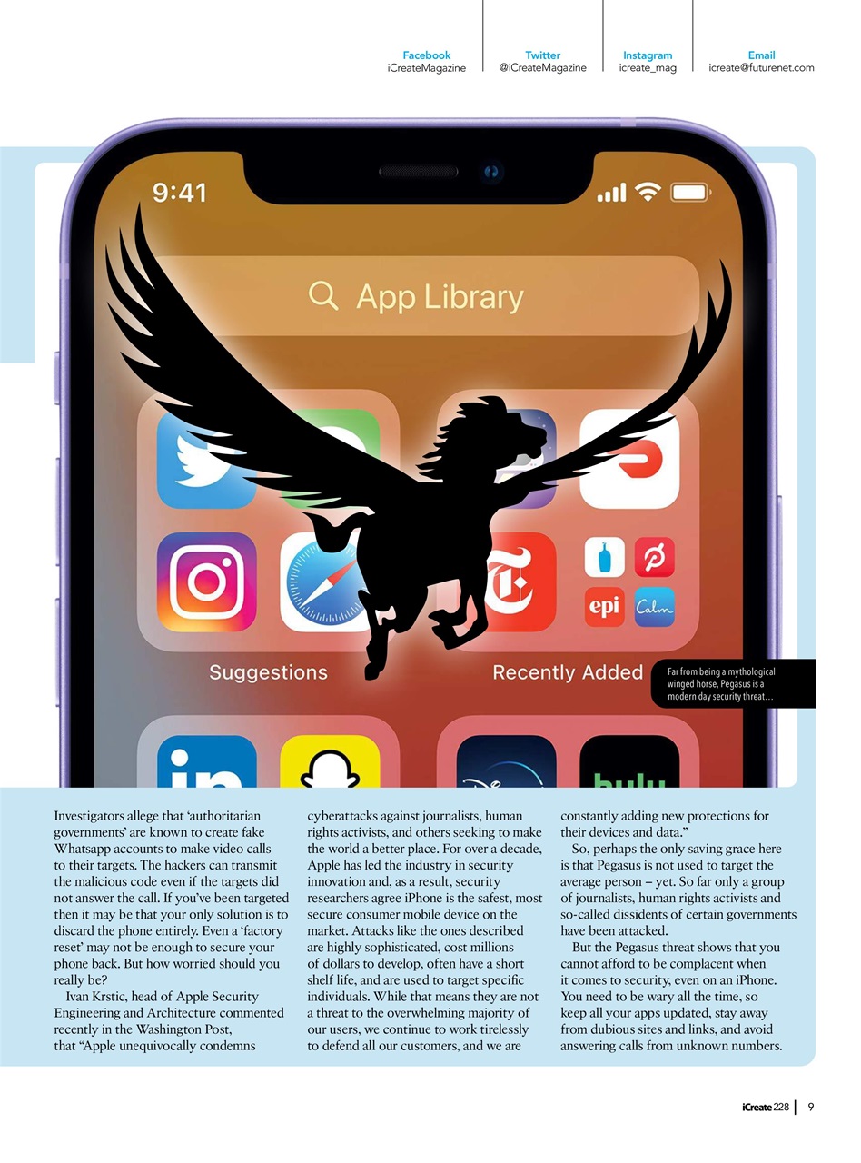 iCreate Preview Pages