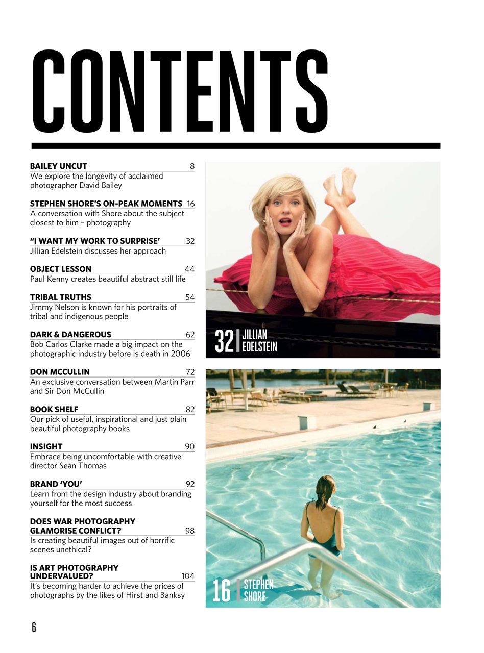 Photography Bookazine Preview Pages