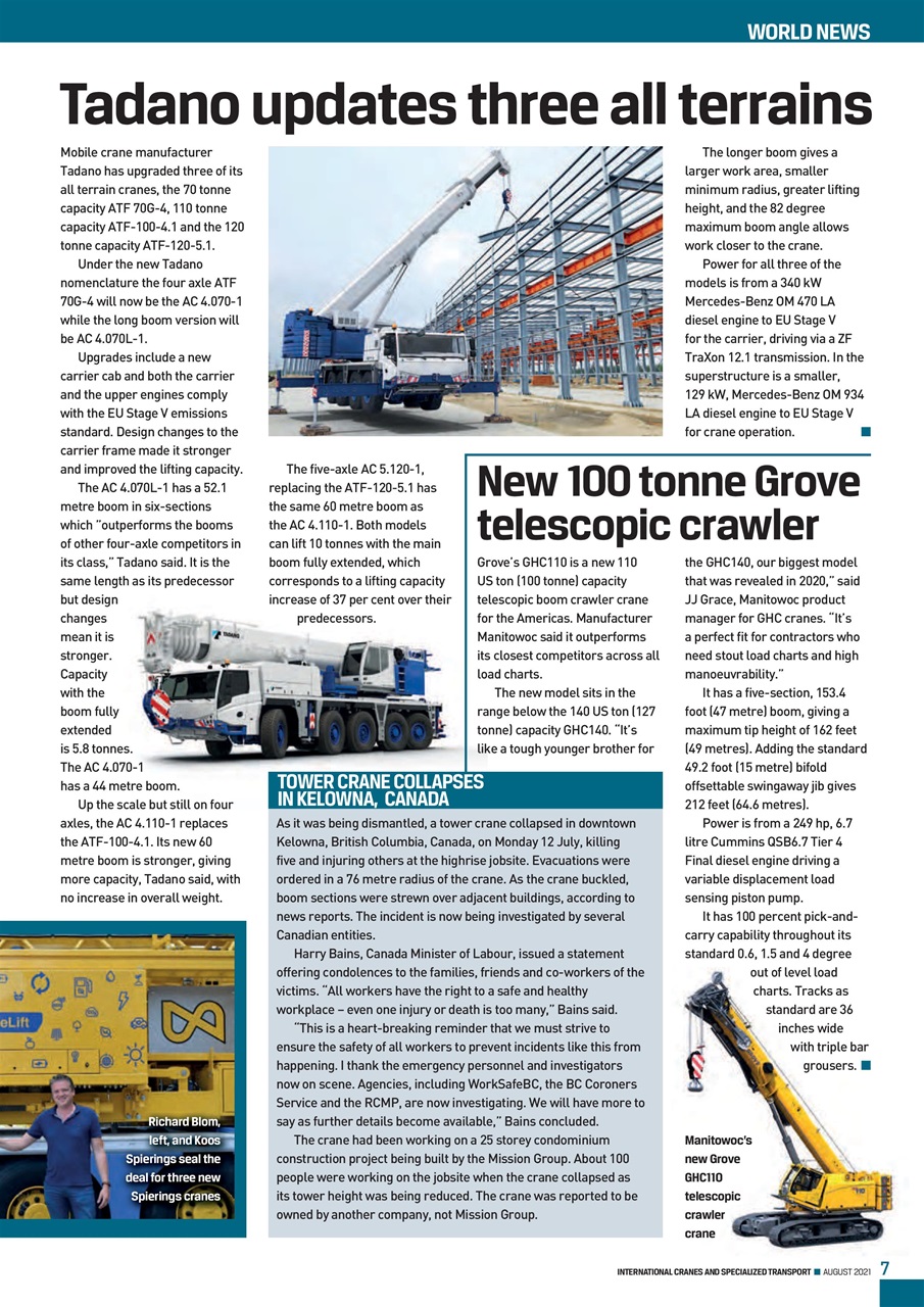 Int. Cranes and Specialized Transp Preview Pages