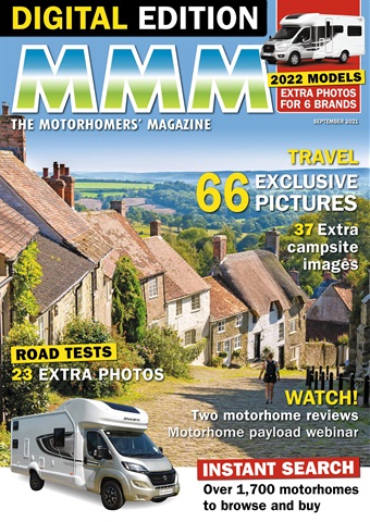MMM magazine issue Colourful Tours  - September 2021