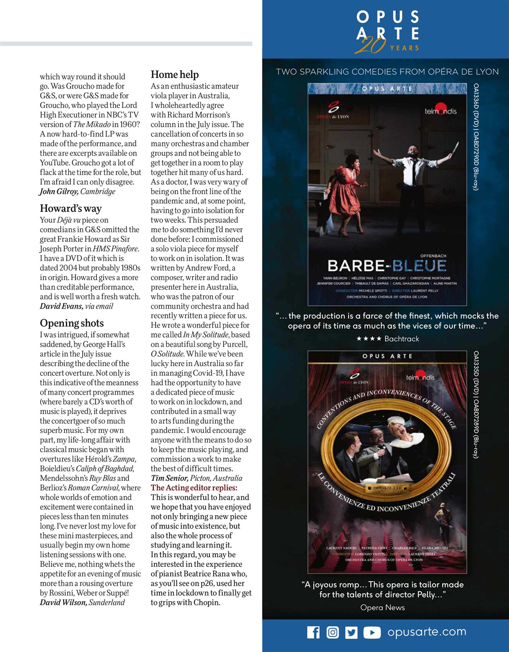 BBC Music Magazine Preview Pages