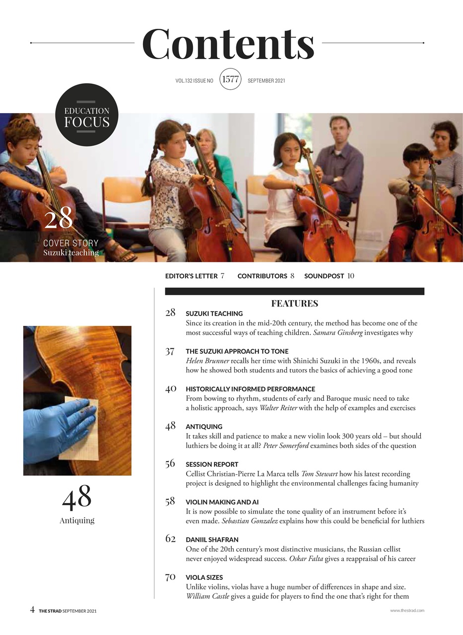 The Strad Preview Pages