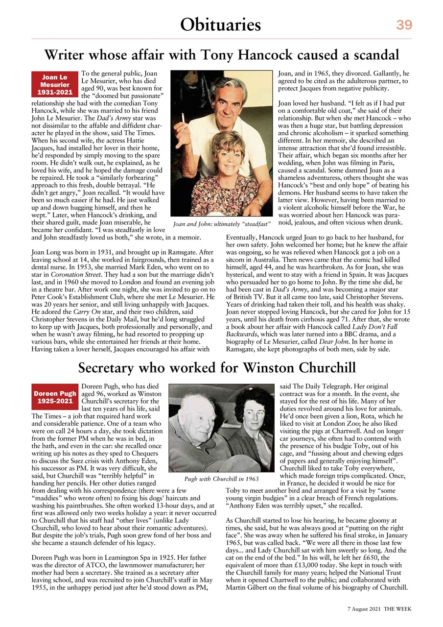 The Week Preview Pages