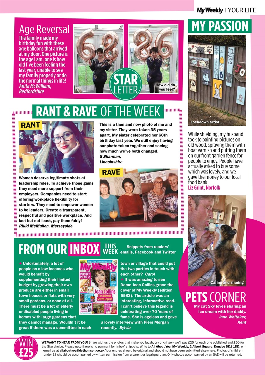 My Weekly Preview Pages