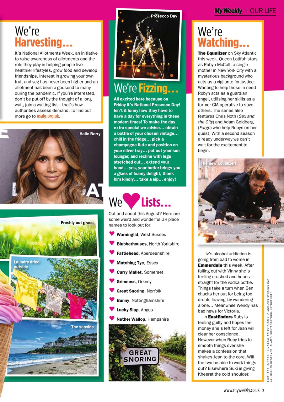 My Weekly Preview Pages