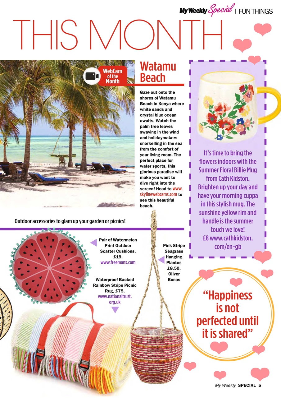 My Weekly Special Preview Pages