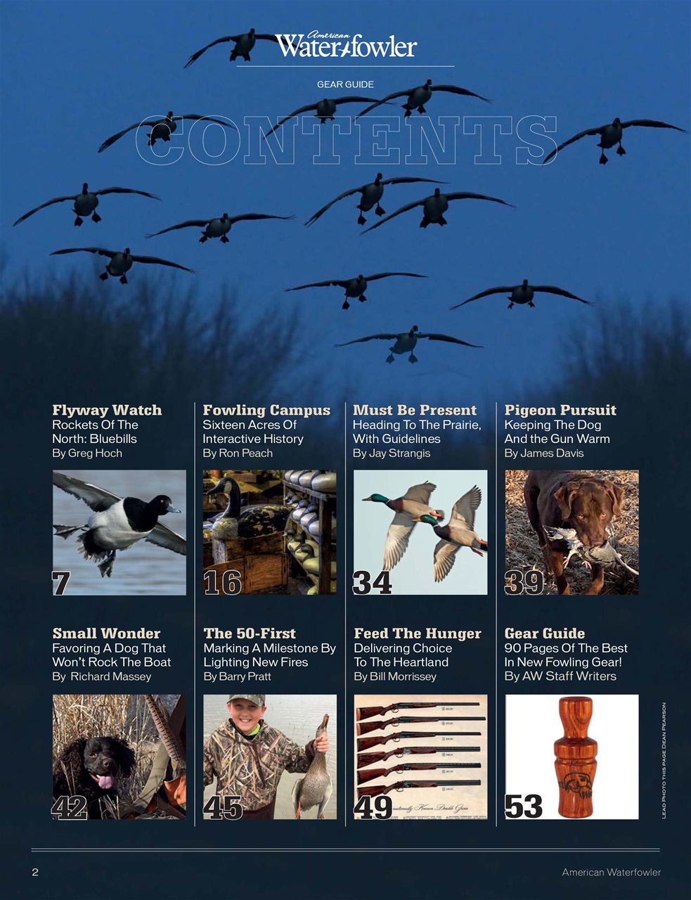 American Waterfowler Preview Pages