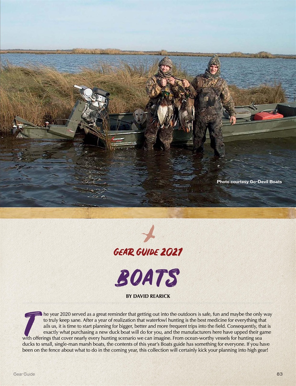American Waterfowler Preview Pages