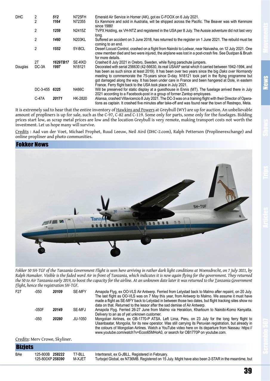 Scramble Magazine Preview Pages