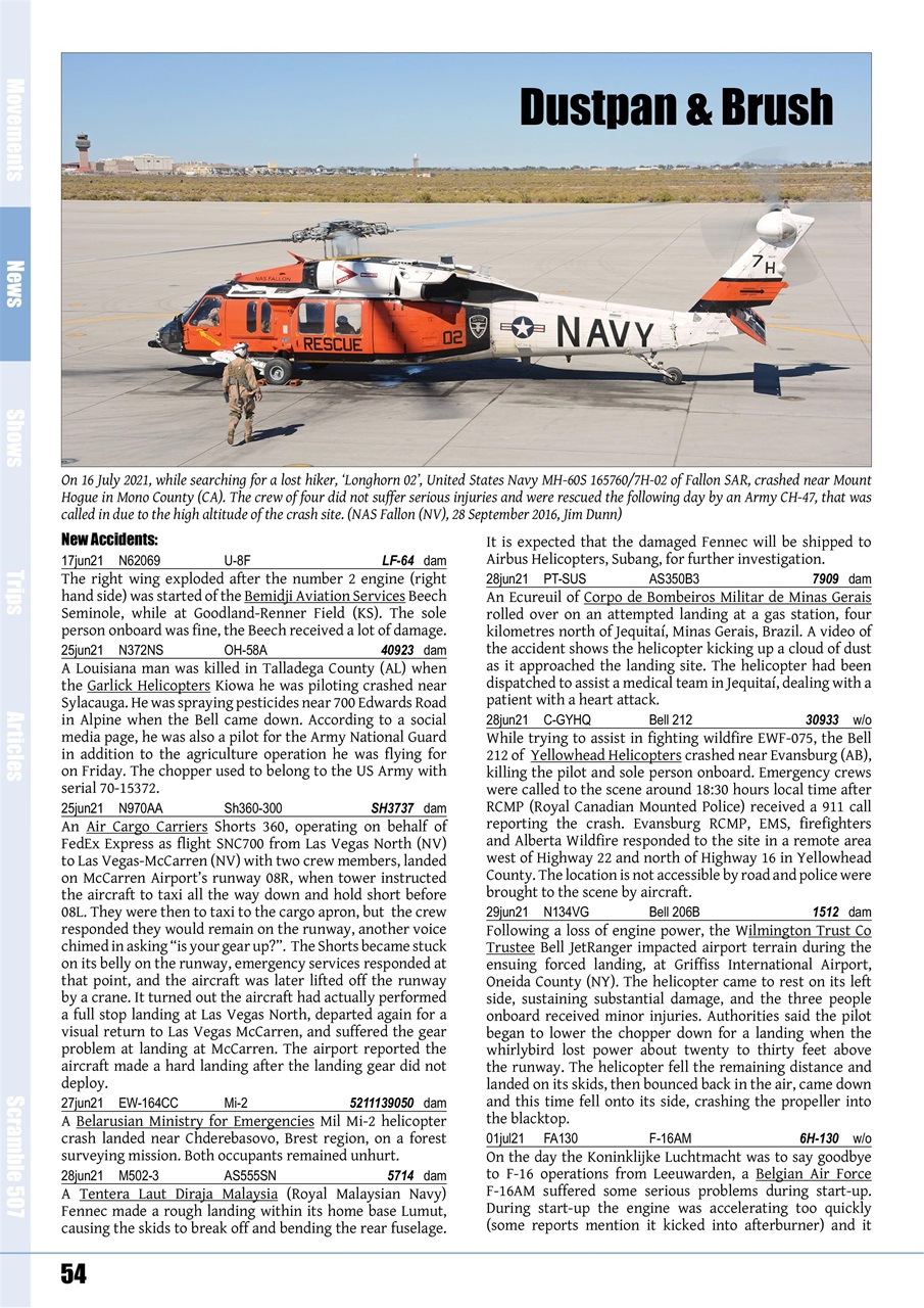 Scramble Magazine Preview Pages