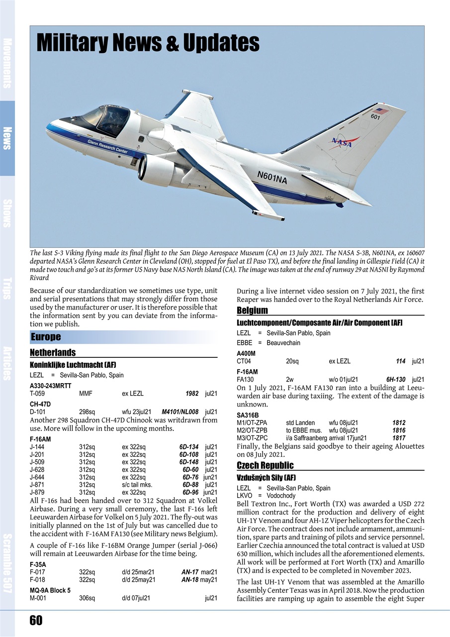 Scramble Magazine Preview Pages