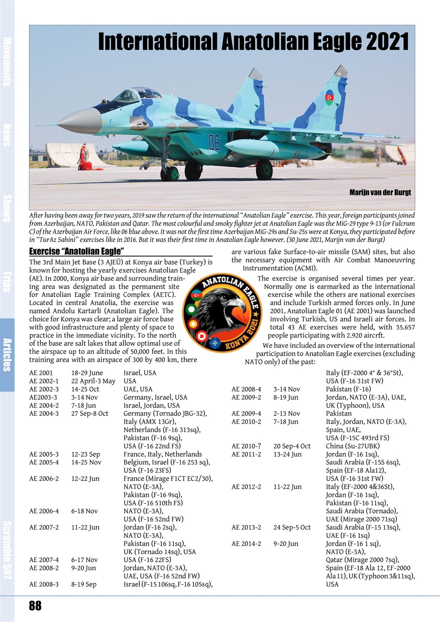 Scramble Magazine Preview Pages