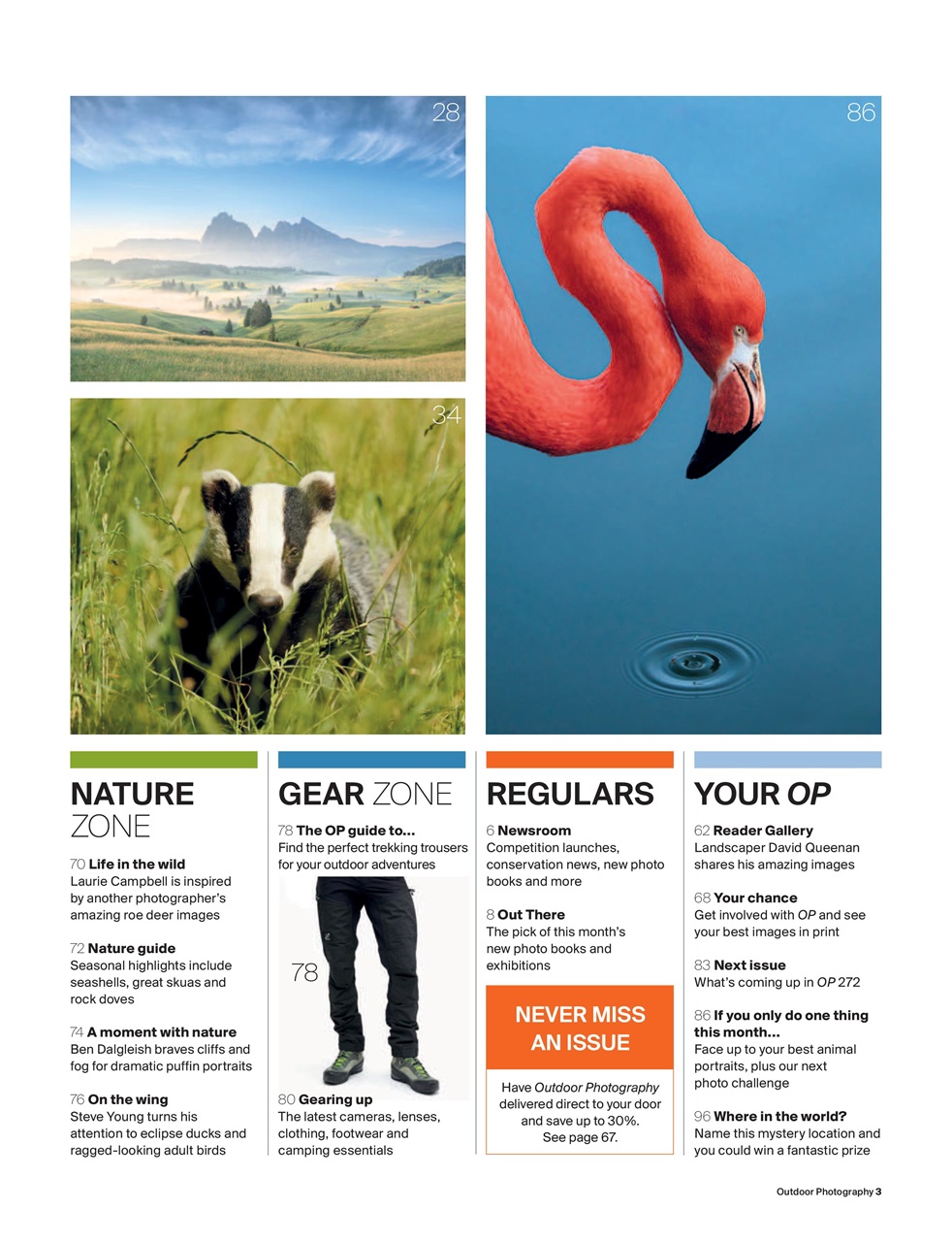 Outdoor Photography Preview Pages