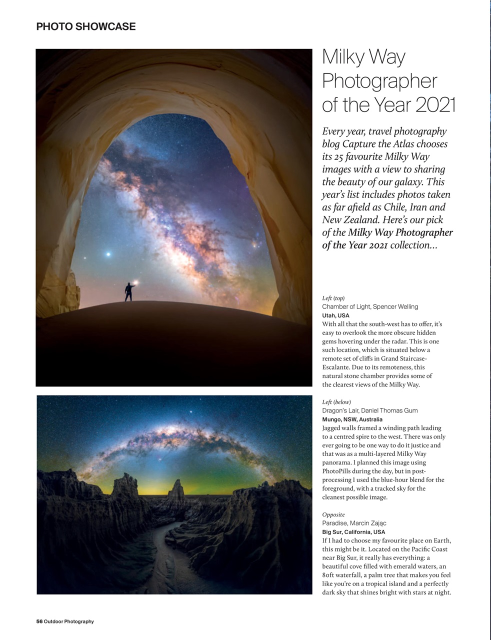 Outdoor Photography Preview Pages