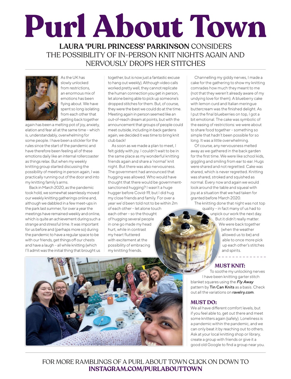 Knitting Preview Pages