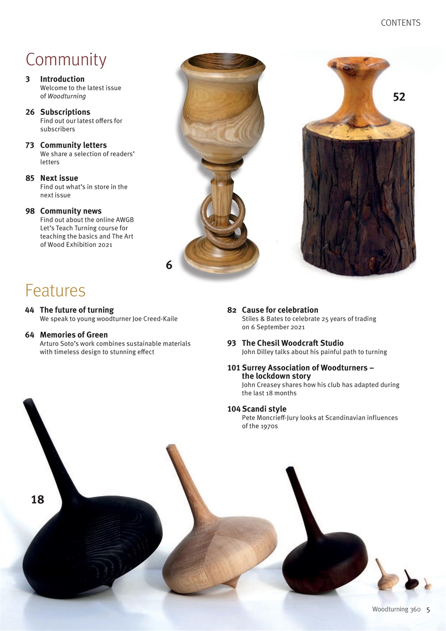 Woodturning Preview Pages