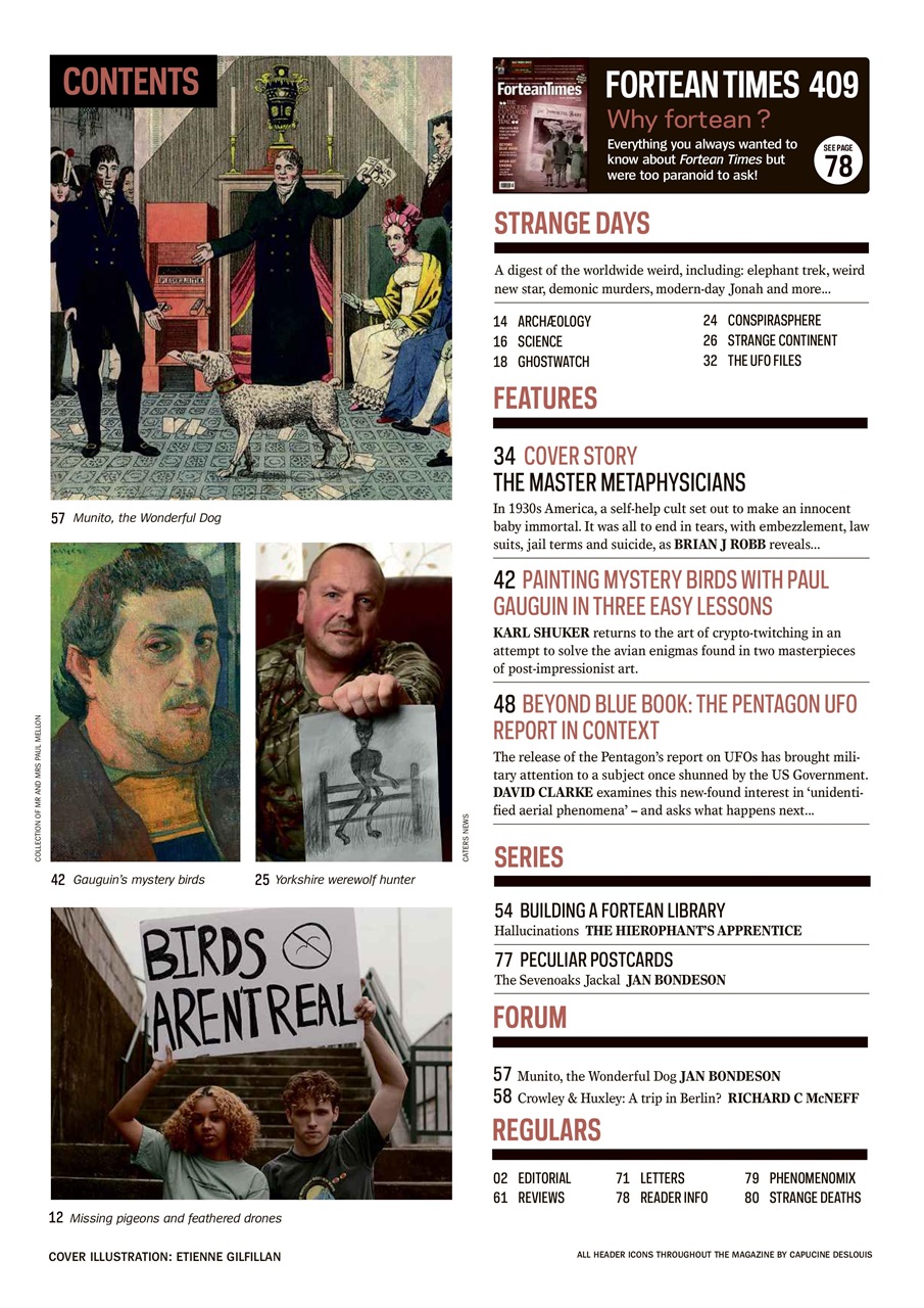 Fortean Times Preview Pages