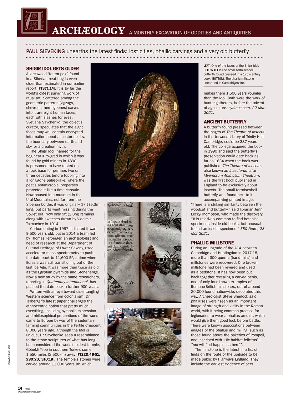 Fortean Times Preview Pages