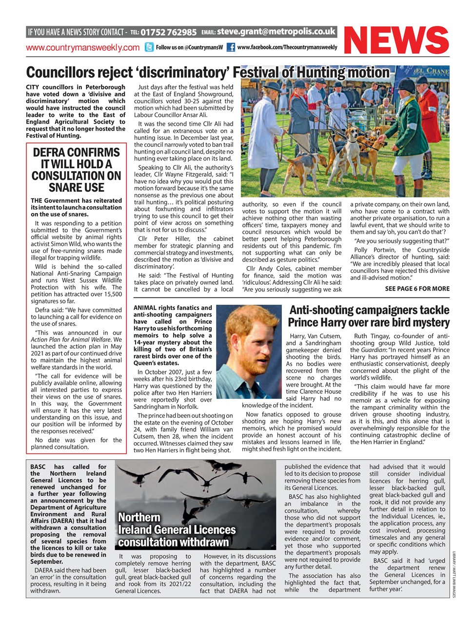 Countryman's Weekly Preview Pages