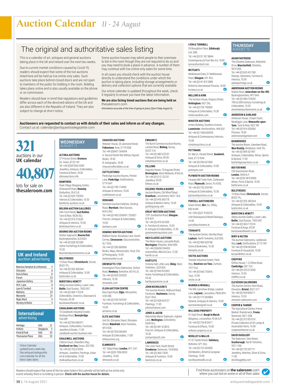 Antiques Trade Gazette Preview Pages