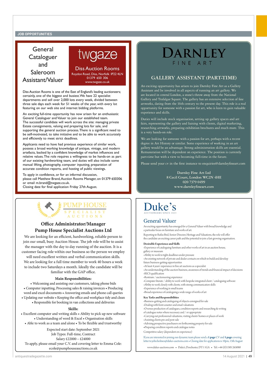 Antiques Trade Gazette Preview Pages