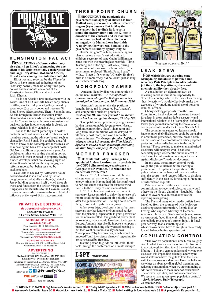 Private Eye Preview Pages