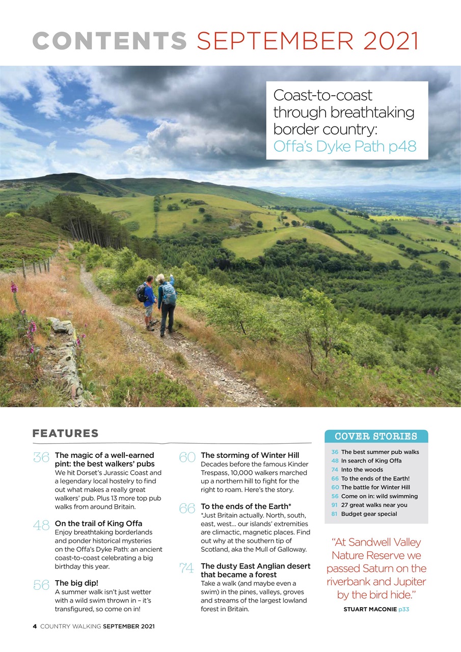 Country Walking Preview Pages