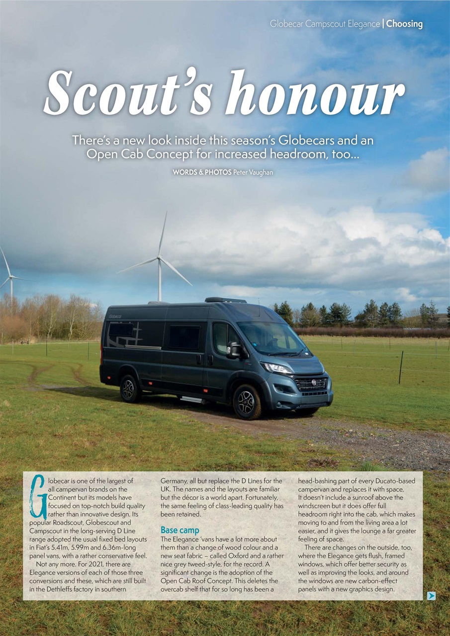 Campervan Preview Pages