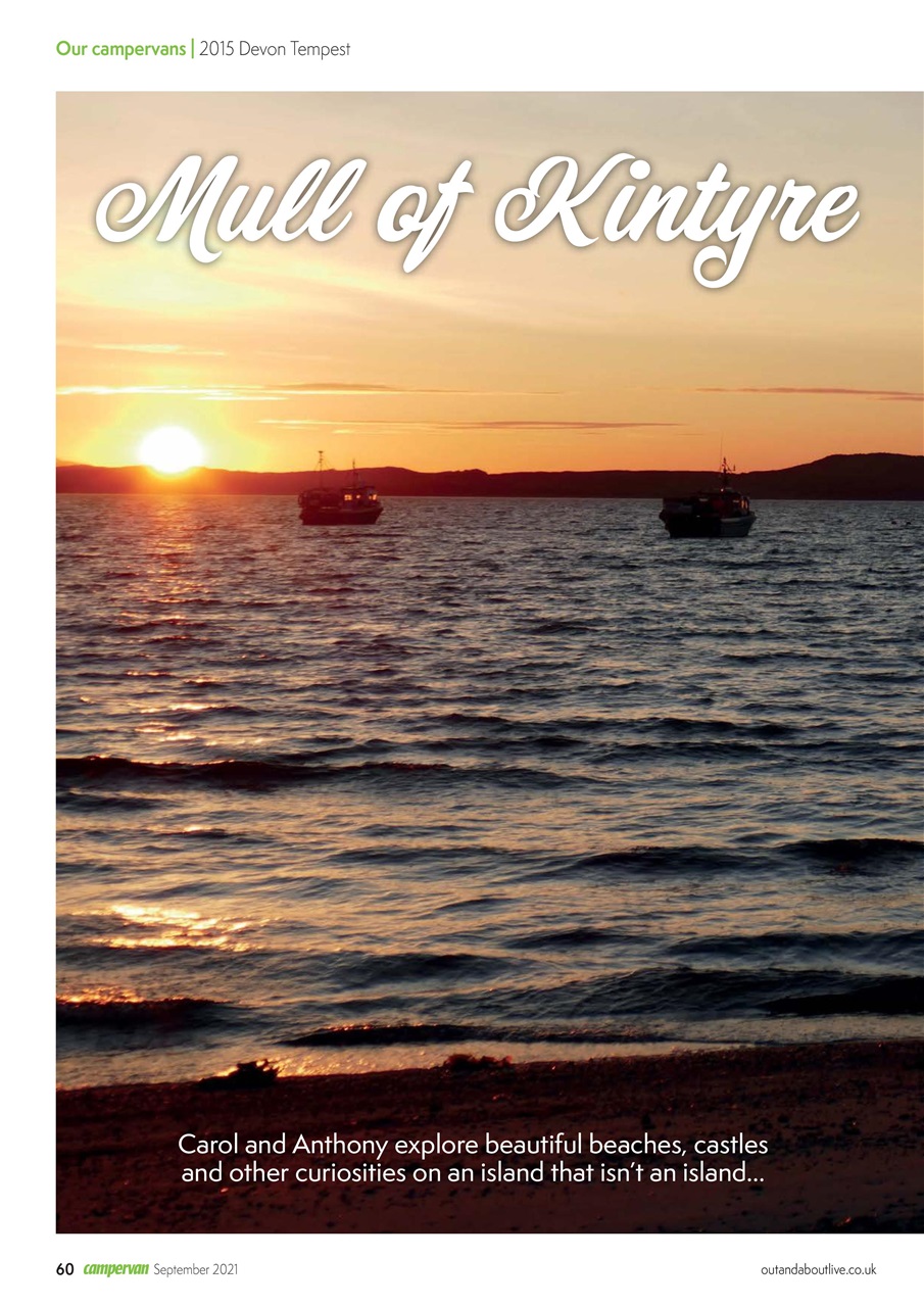 Campervan Preview Pages