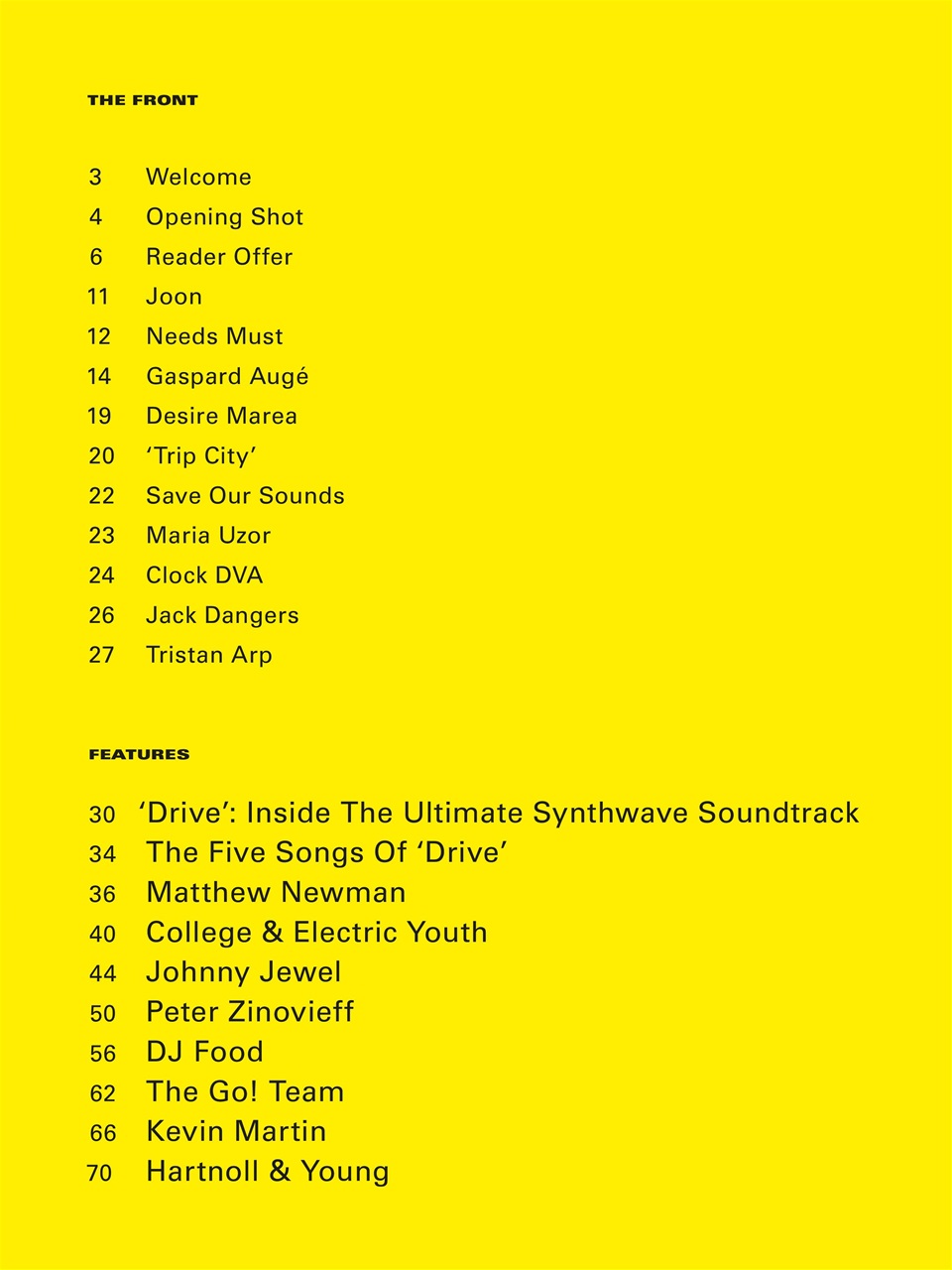 Electronic Sound Preview Pages