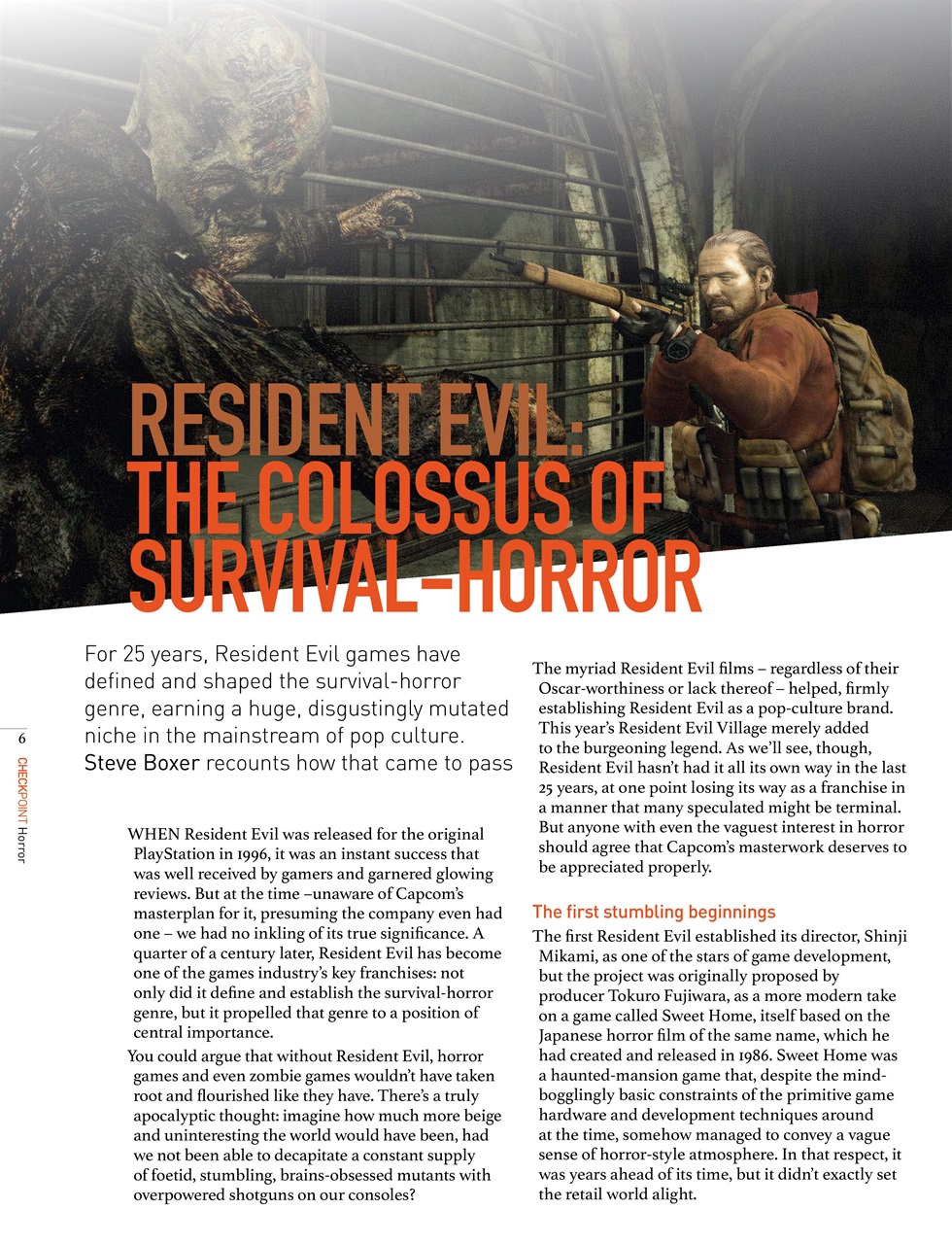 Checkpoint Magazine Preview Pages