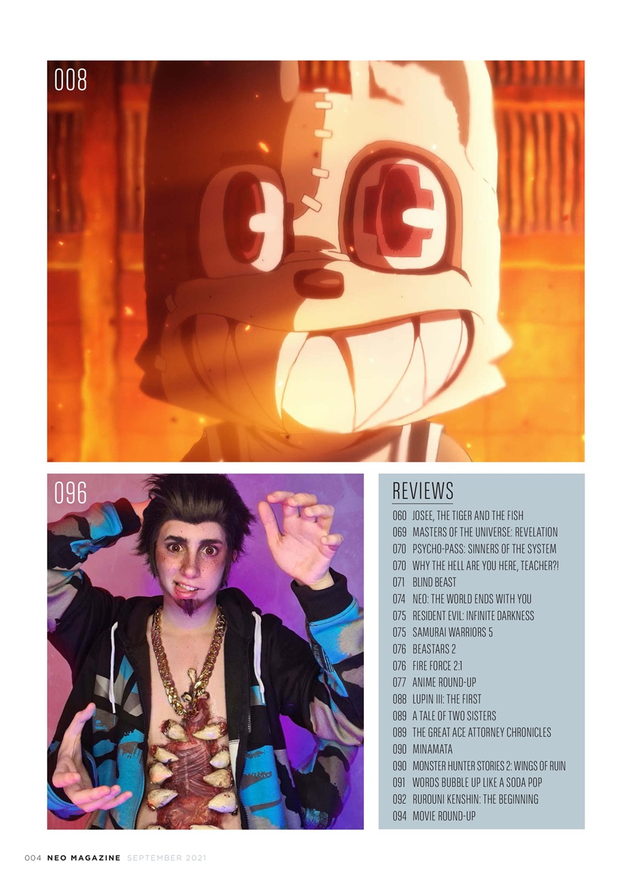 NEO Magazine Preview Pages