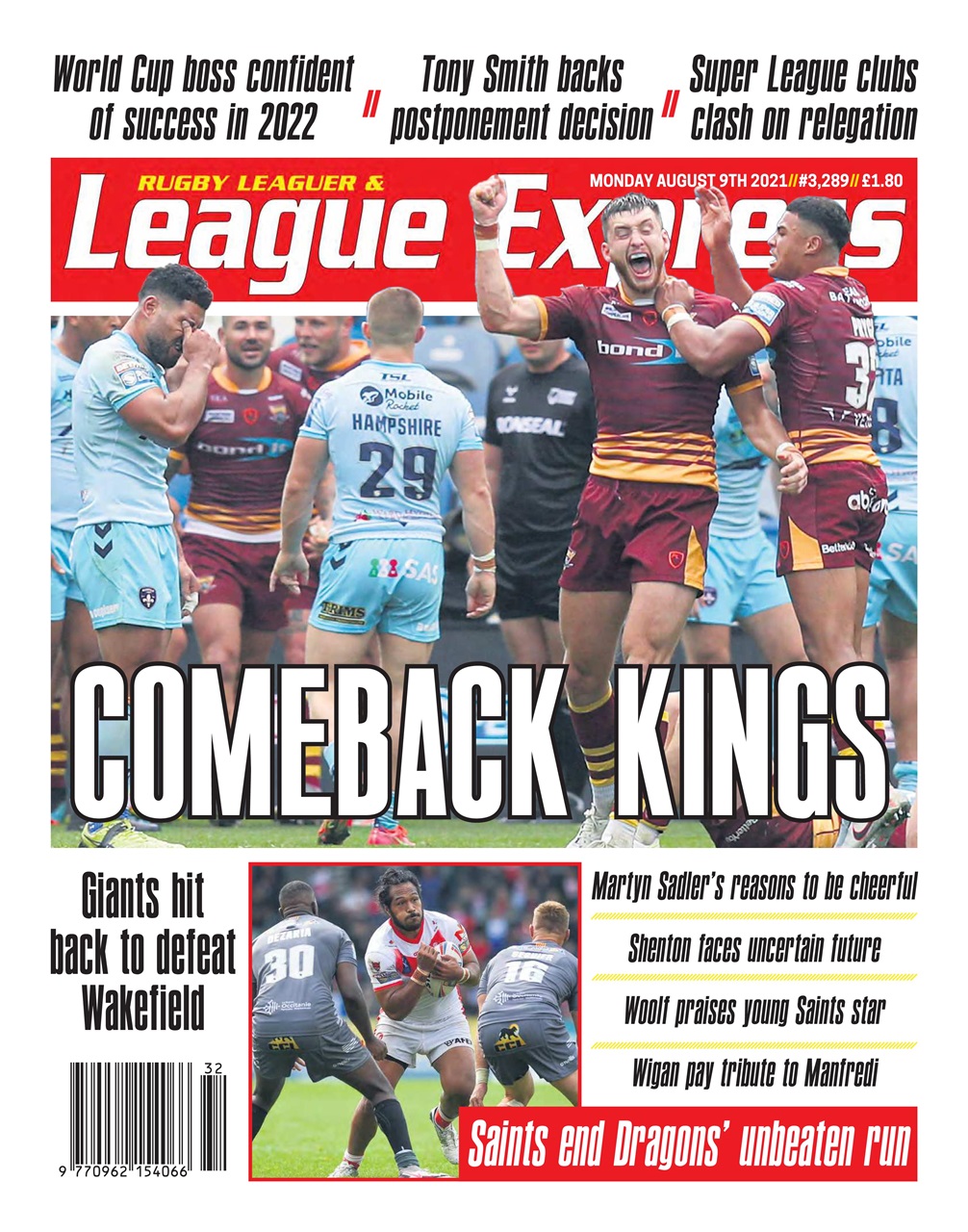 League Express Preview Pages