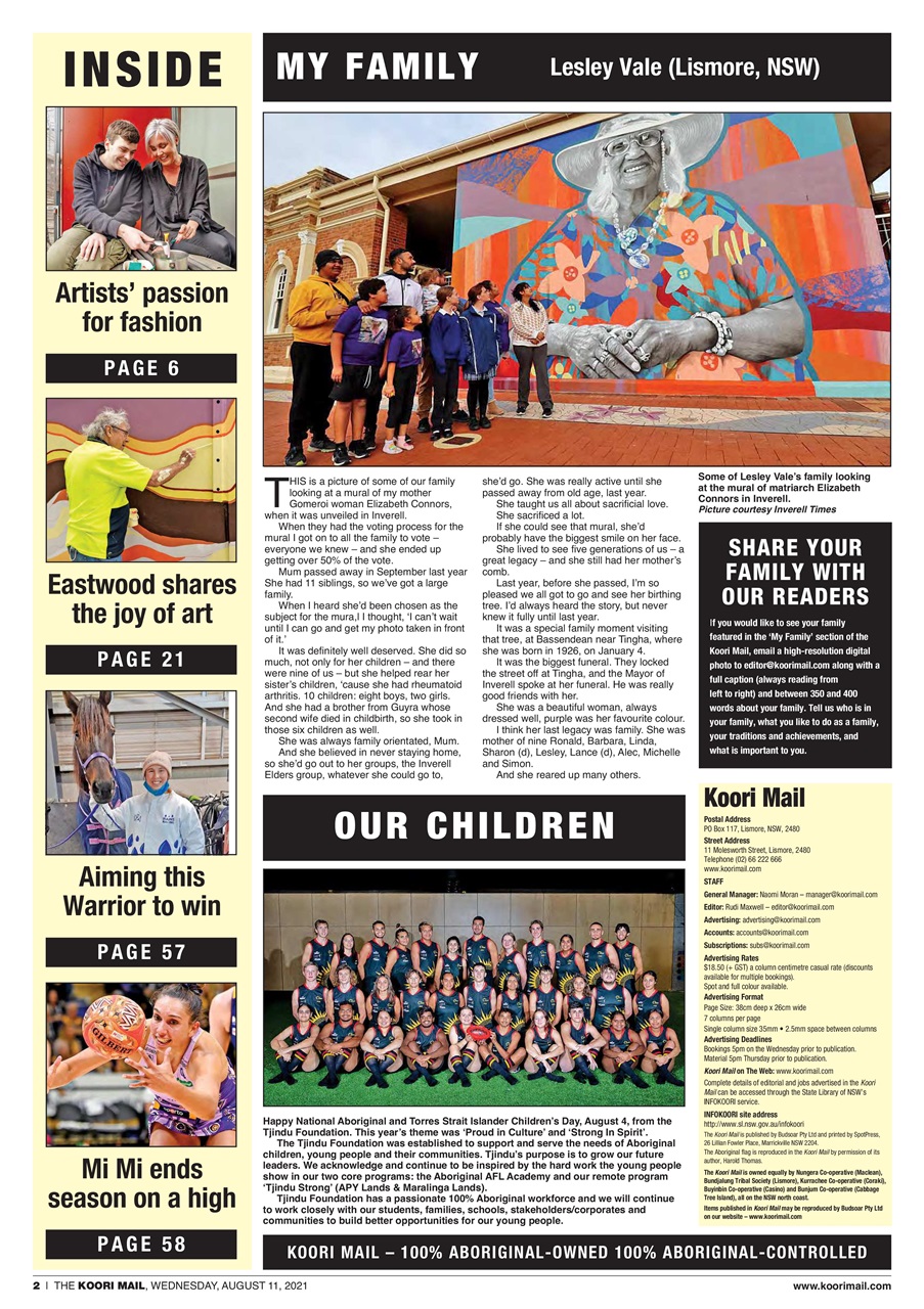 Koori Mail Preview Pages