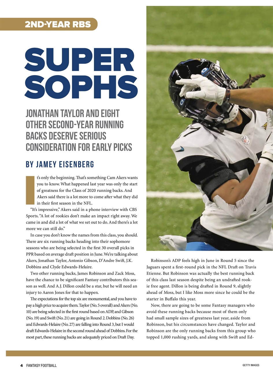 Beckett Football Magazine Preview Pages