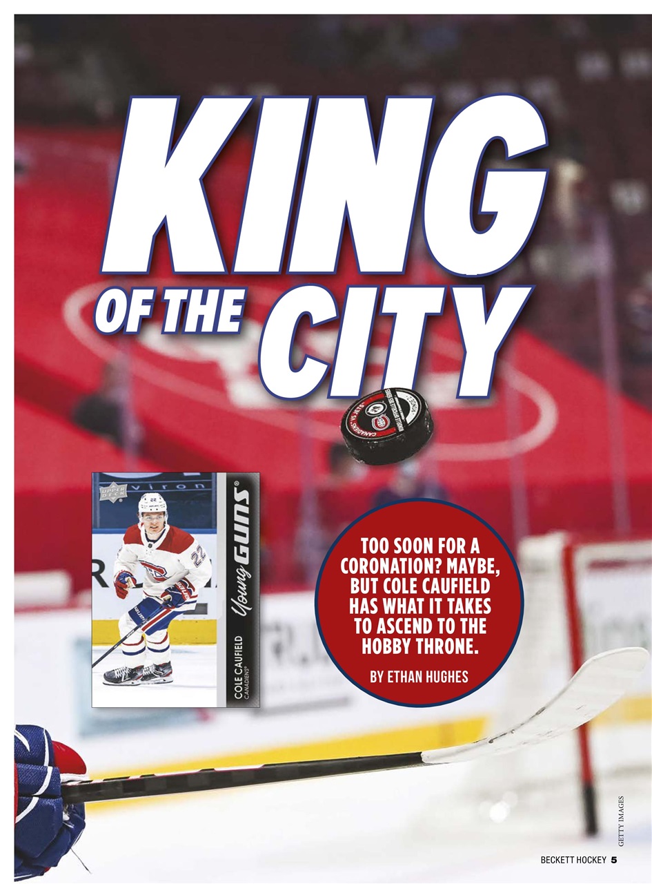 Beckett Hockey Magazine Preview Pages