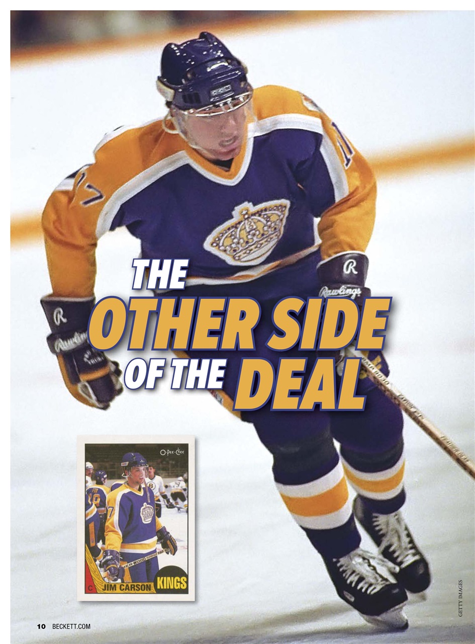 Beckett Hockey Magazine Preview Pages