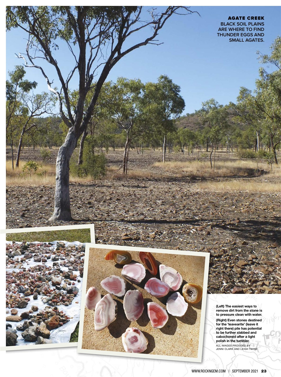 Rock&Gem Magazine Preview Pages