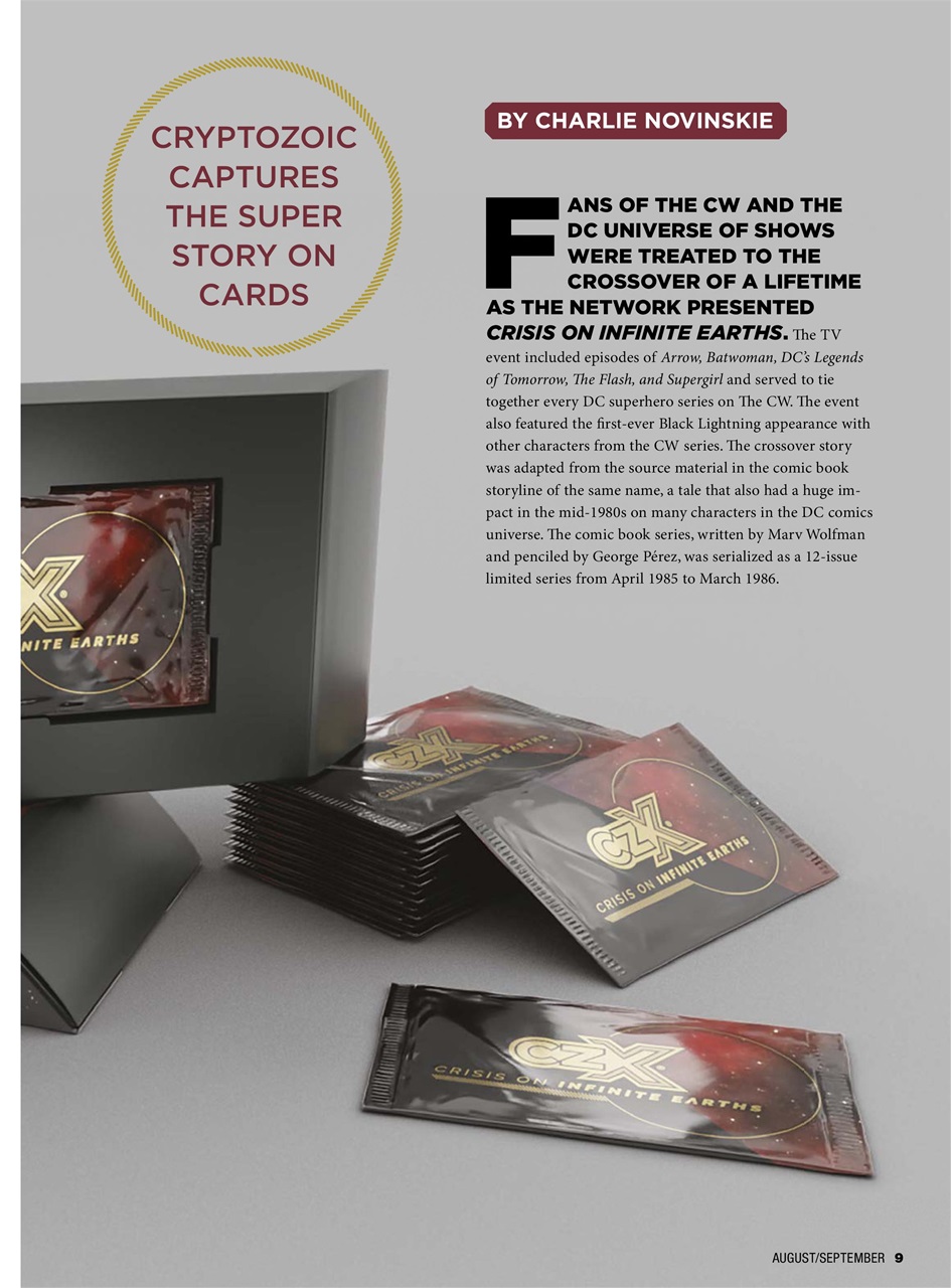 Non-Sport Update Magazine Preview Pages