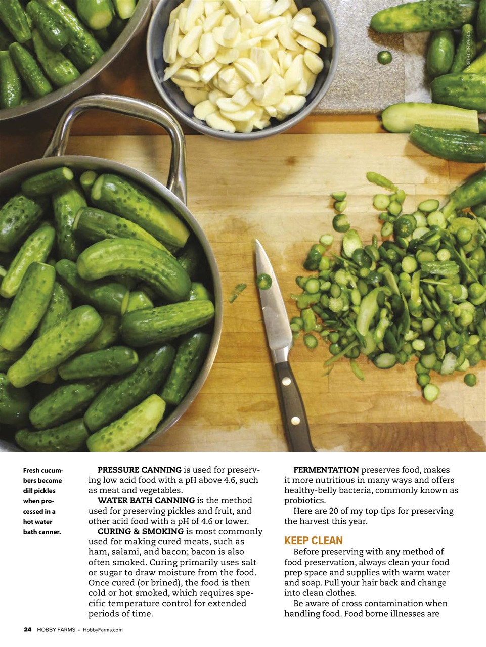 Hobby Farms Magazine Preview Pages