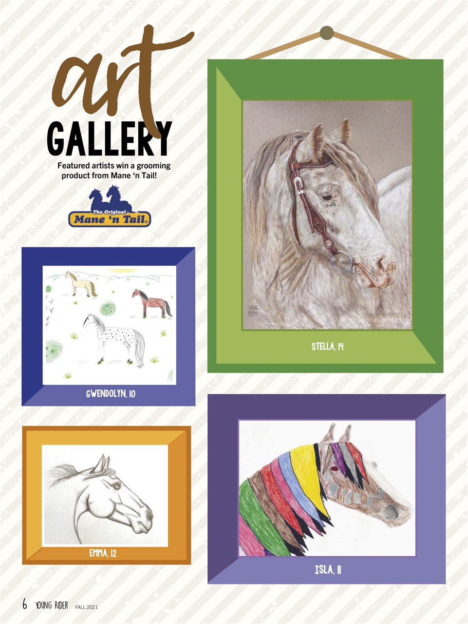 Young Rider Magazine Preview Pages