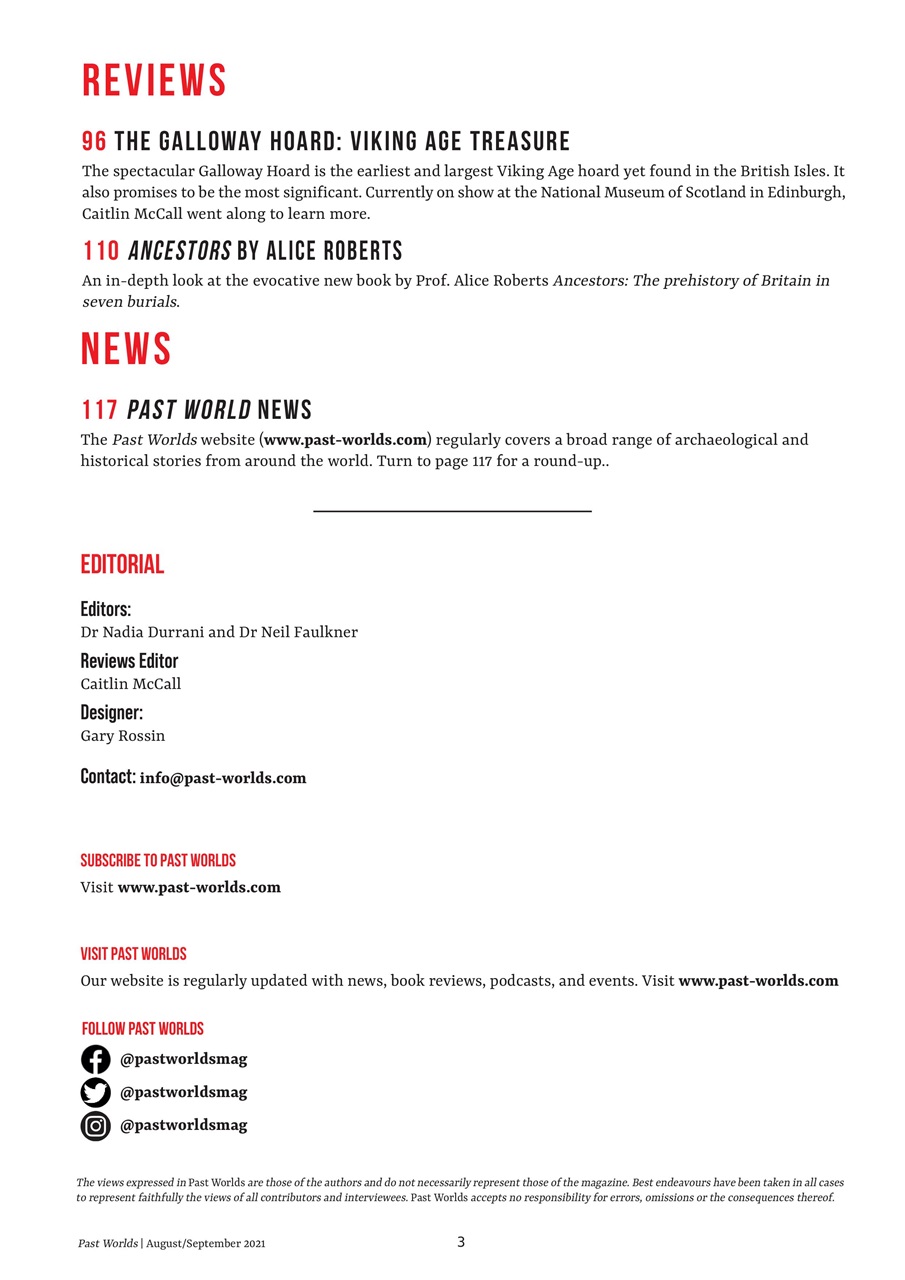 Archaeology Worldwide Preview Pages