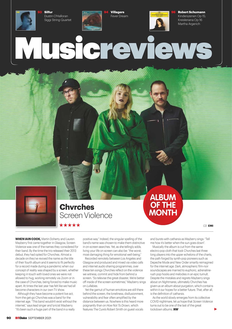 Hi-Fi Choice Preview Pages
