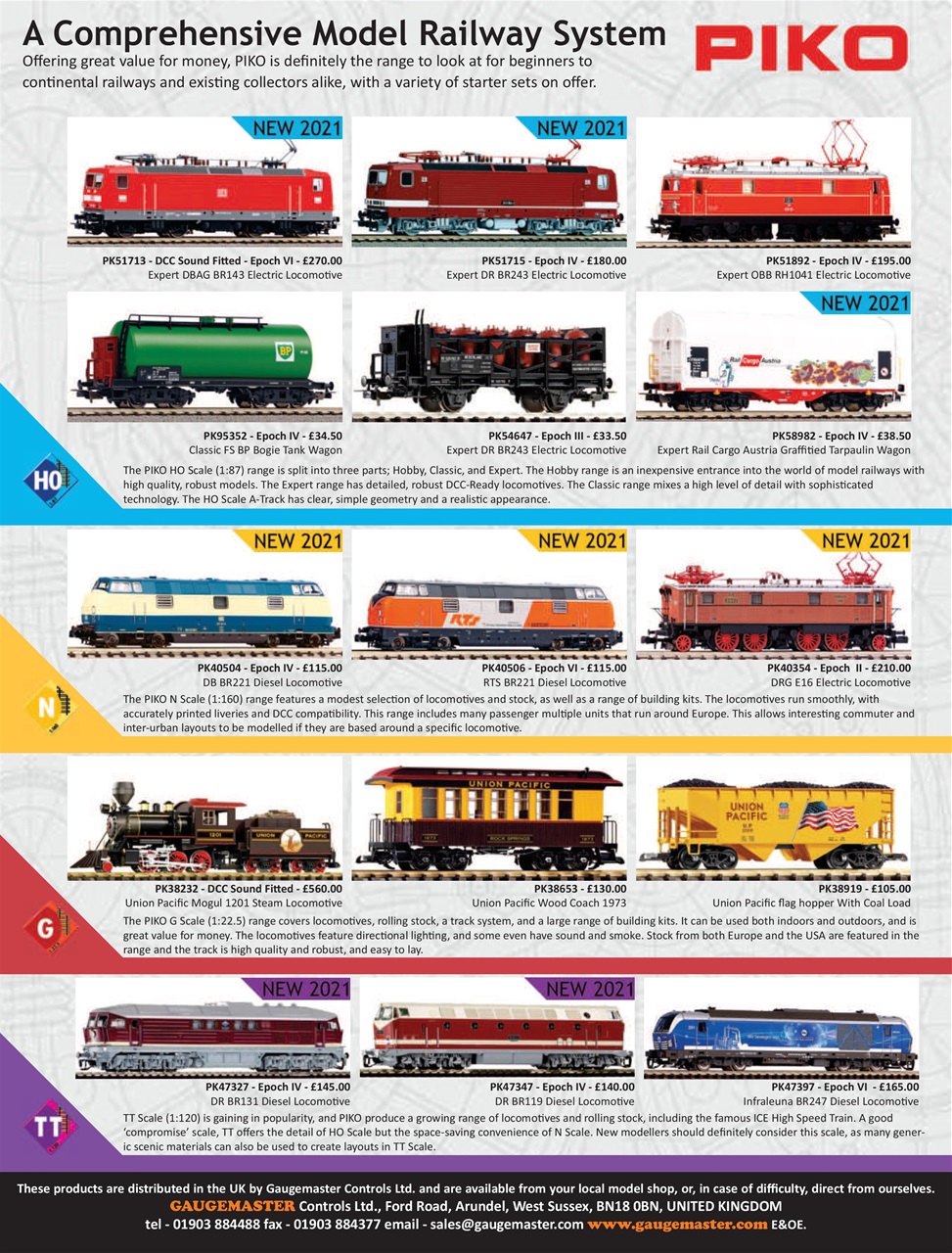 Continental Modeller Preview Pages
