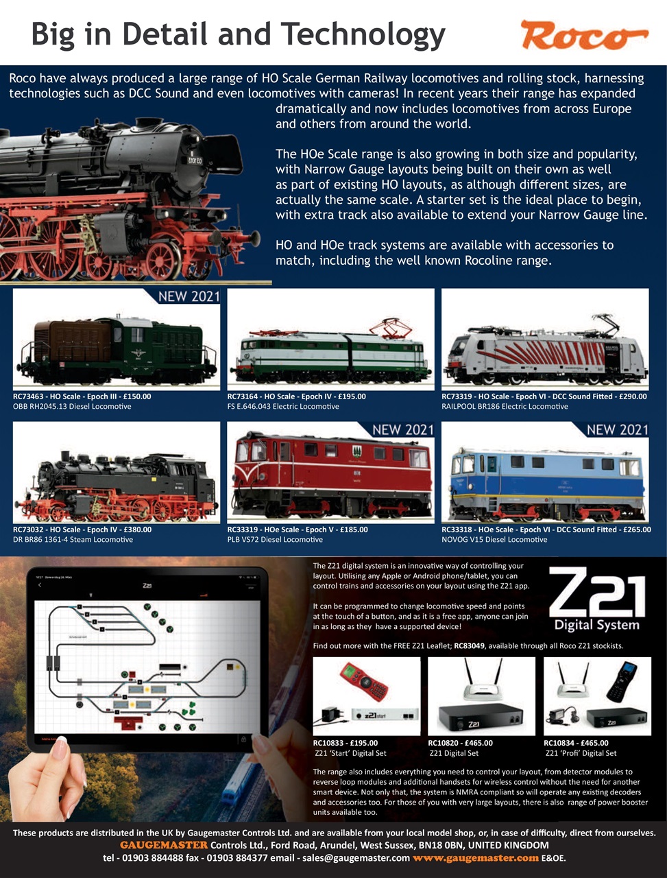 Continental Modeller Preview Pages