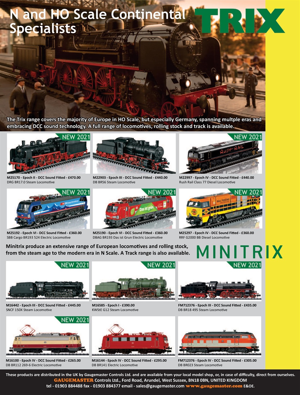 Continental Modeller Preview Pages