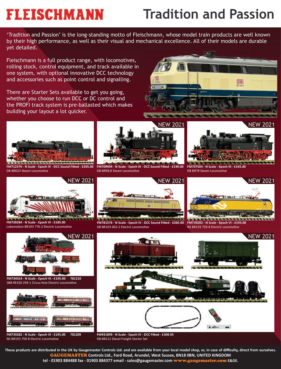 Continental Modeller Preview Pages