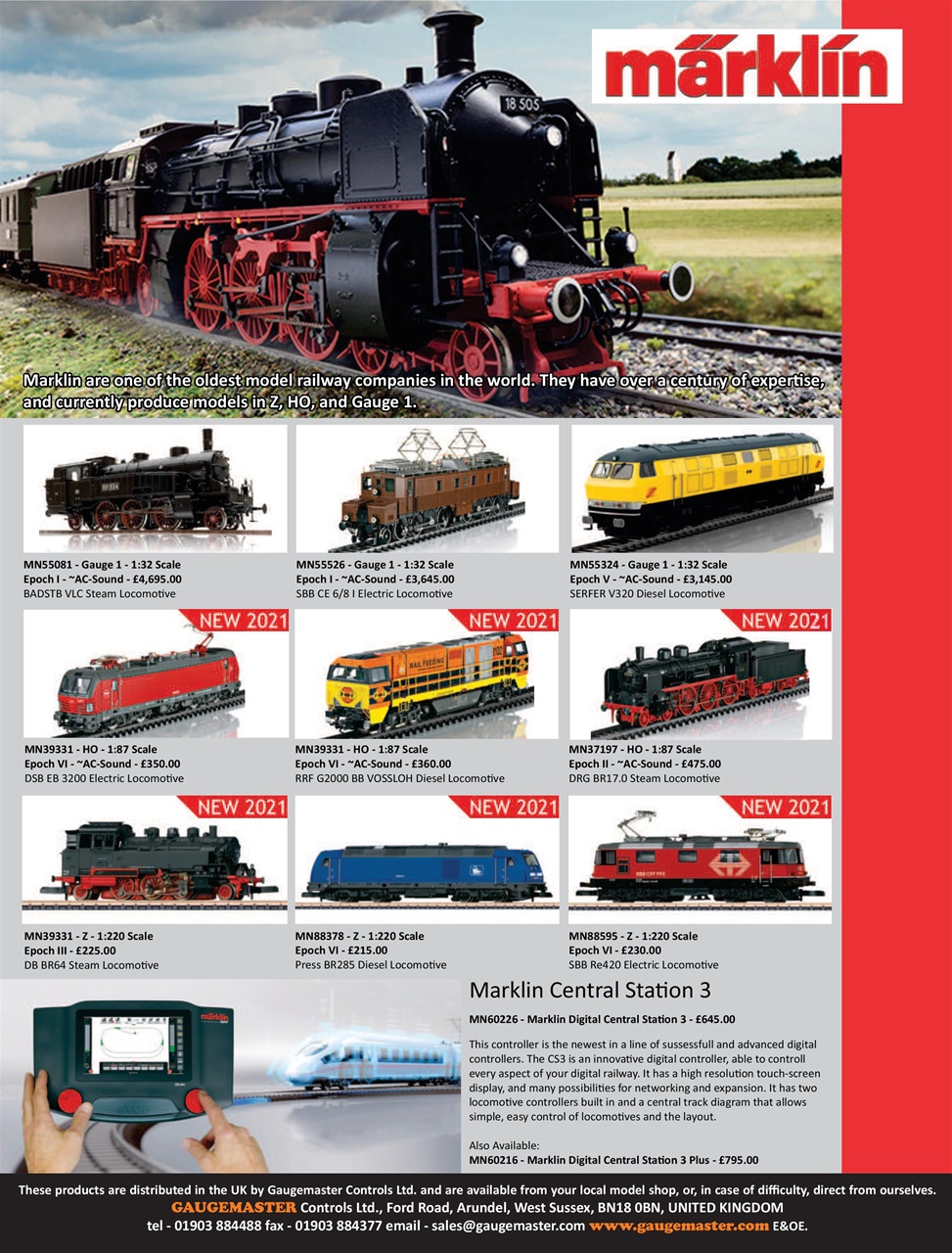Continental Modeller Preview Pages