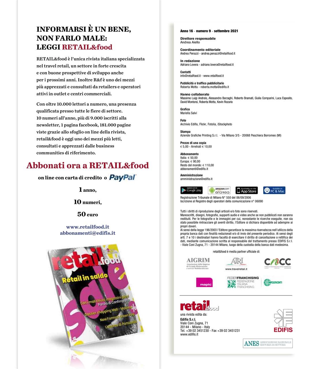 Retail&food Preview Pages